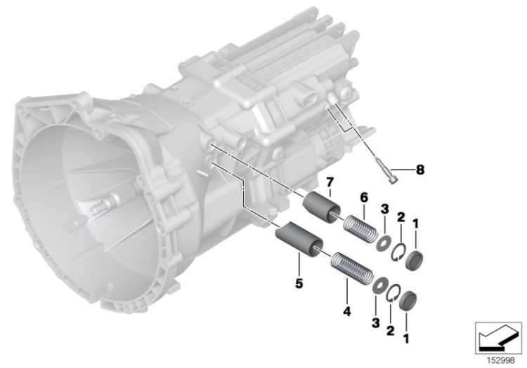 GS6-17BG gearshift parts ->48461231033