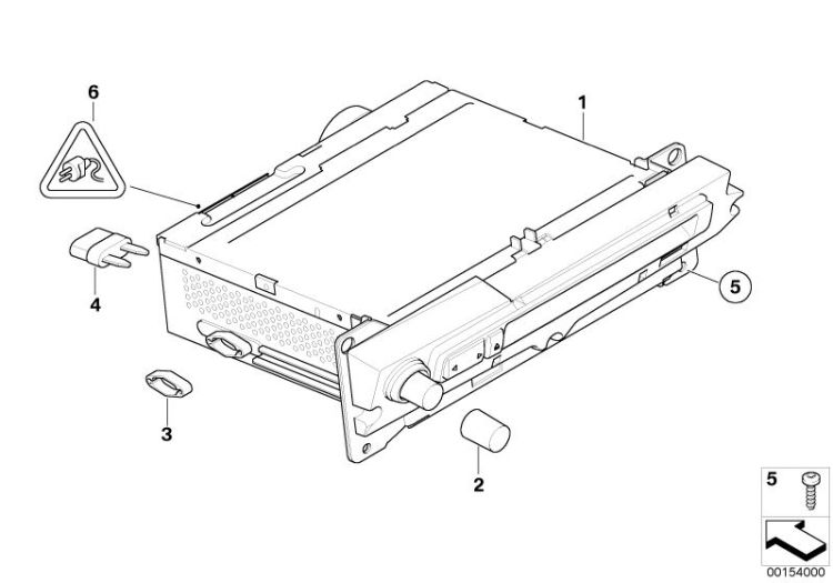 RP REMAN M-audio system controller Prof., Number 01 in the illustration