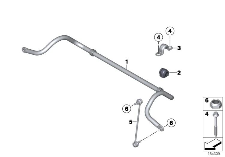 Stabilisateur, avant, numéro 01 dans l'illustration