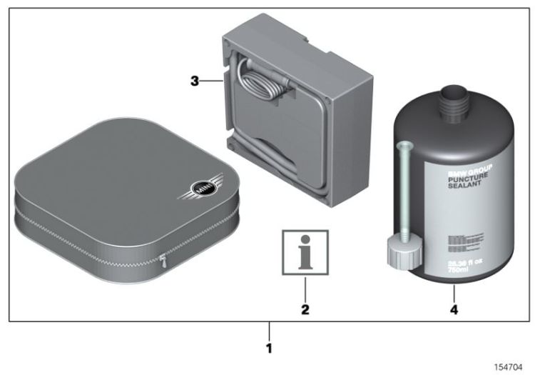 Tyre mobility set ->48015033858