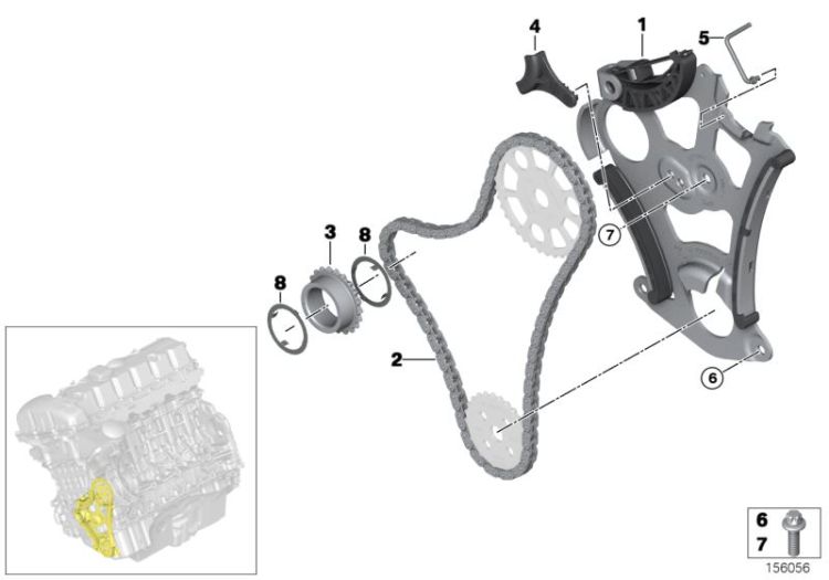 Lubrication system/Oil pump drive ->47765113752