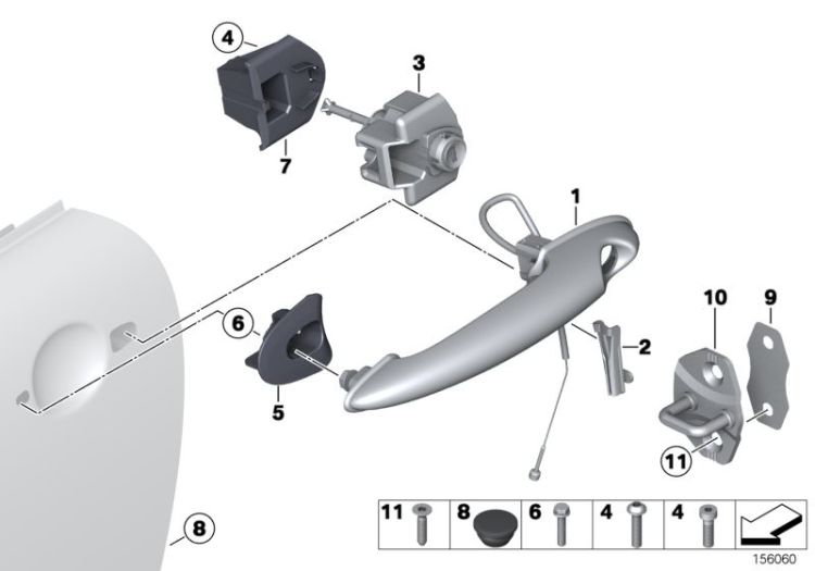 Locking system, door, front ->48015517750