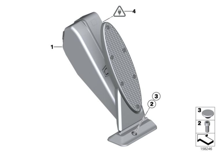 Gasbetätigung/Fahrpedalmodul ->50618350320