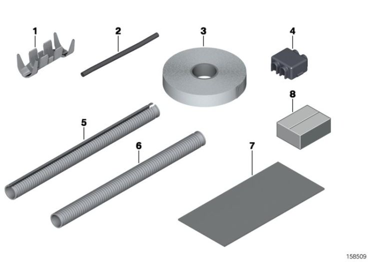 Diverse Einzelteile Kabelbaumreparatur ->907105