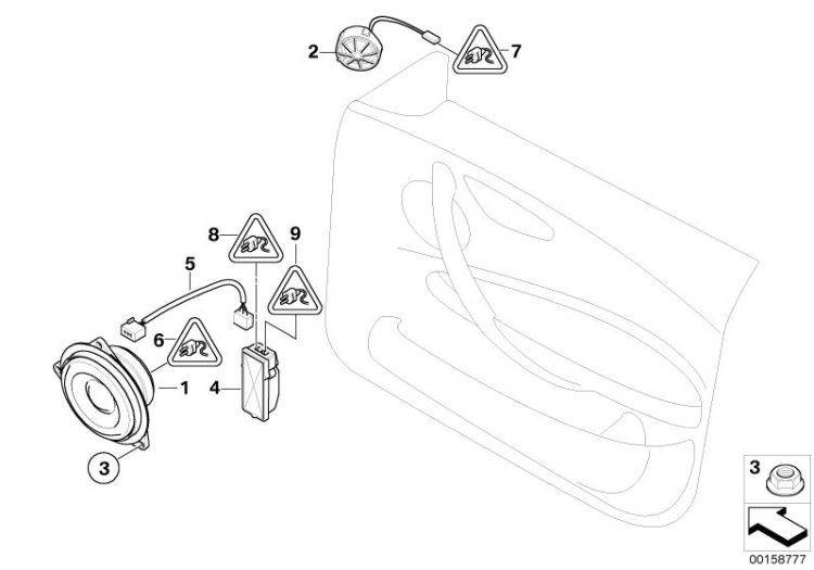 Individual Audiosystem Tür vorn ->49557651753