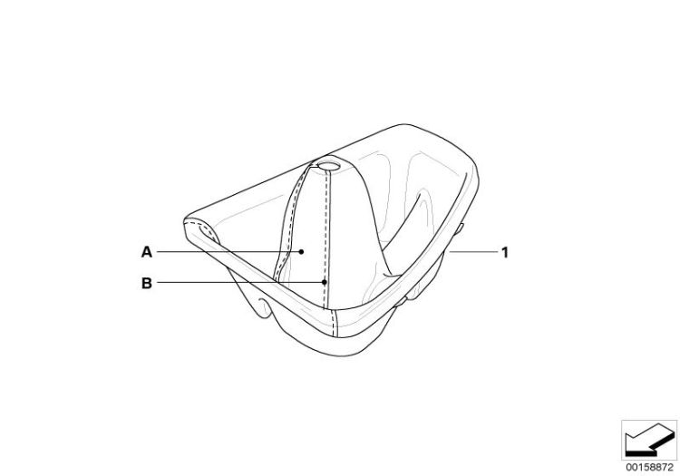 Individual Schalthebelabdeckung ->48480910813