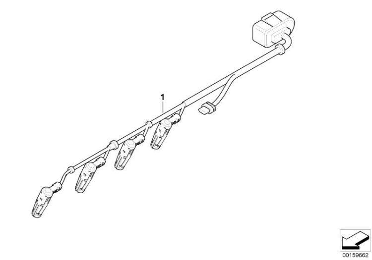 Kabelbaum Motor Glühmodul ->50142121421