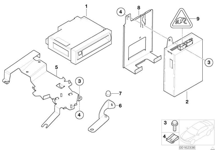 Navigation computer / video module ->47600650495