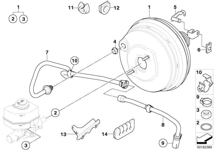 Power brake unit depression ->47789341379