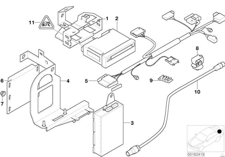 Navigation system/video module ->47511650524