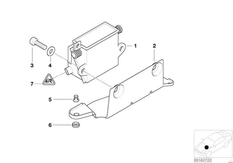 Vis cylindrique, numéro 03 dans l'illustration