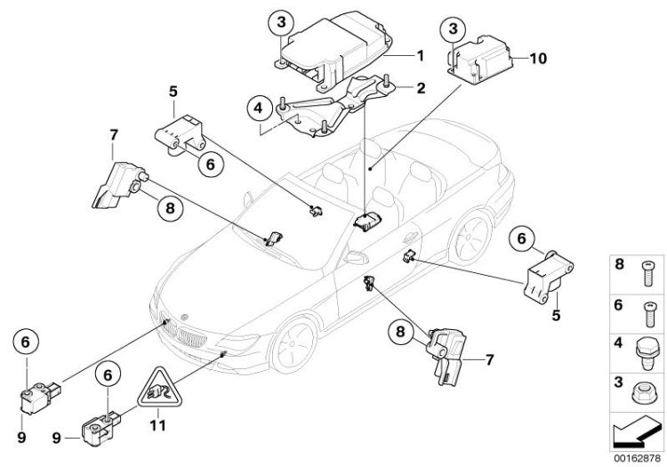 Electric parts, airbag ->47750651612