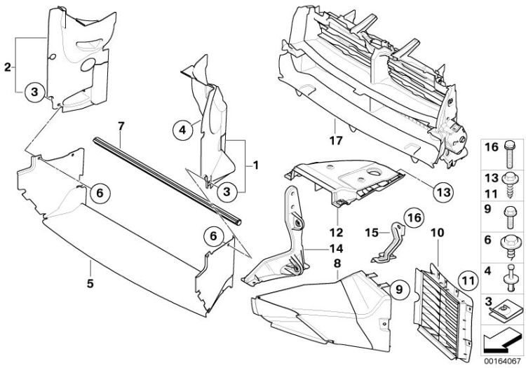 Front air duct ->49504515187