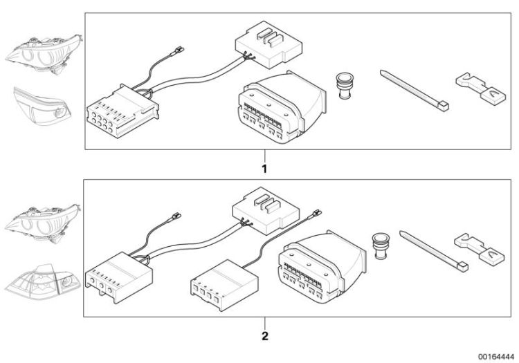 Electrical kit, Facelift lights ->900310