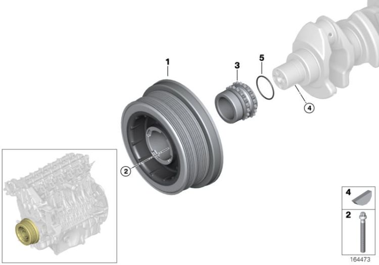 Belt Drive-Vibration Damper ->47619112317