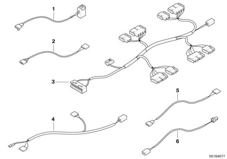 Wiring set seat ->47739611220