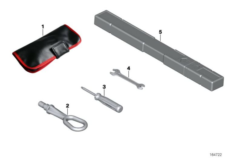 Tool kit/Lifting jack ->900315