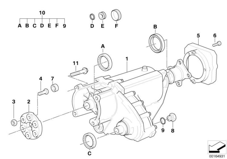 Verteilergetriebe ->47265270001