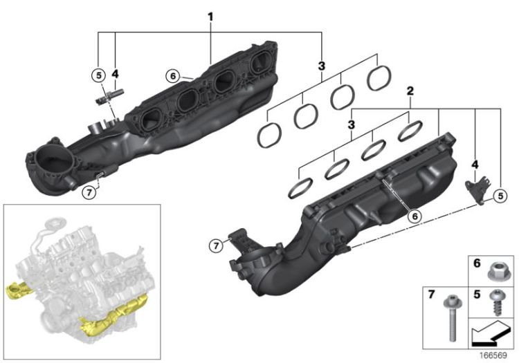 Intake manifold system ->50904114191