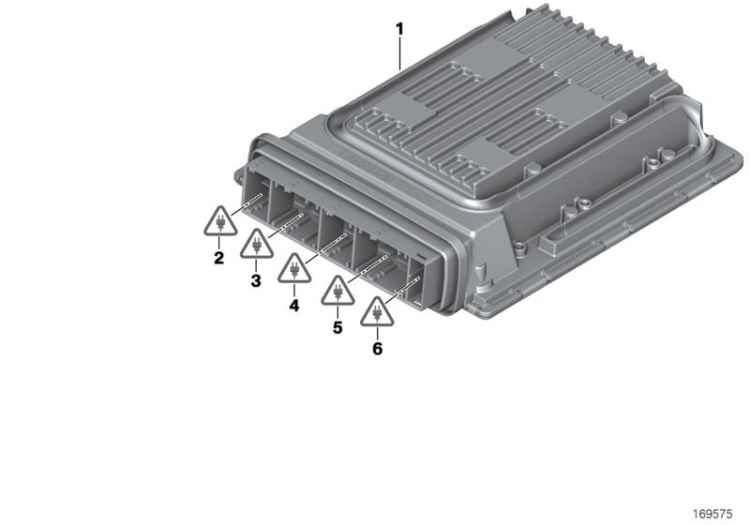 Basic control unit DME / MSD85 ->