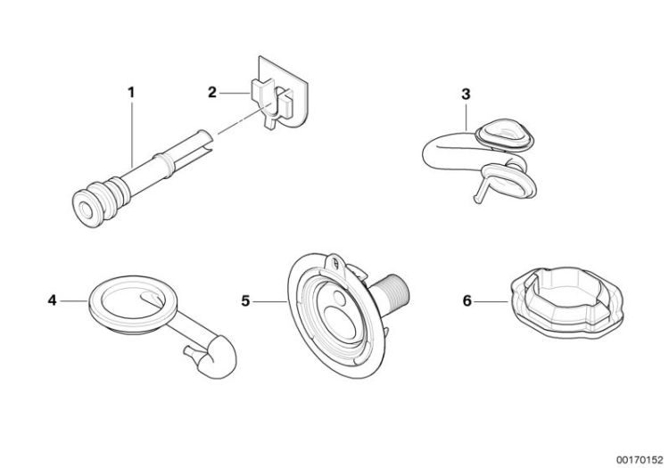 Various cable grommets ->48480612020