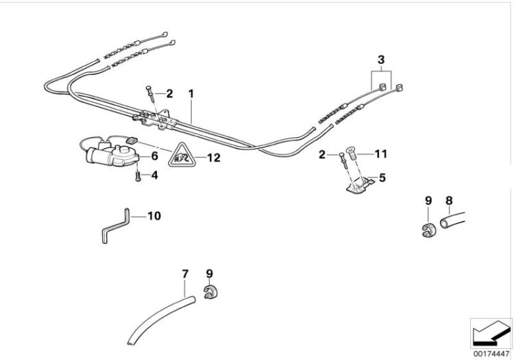 Sliding lifting roof drive ->47424540175