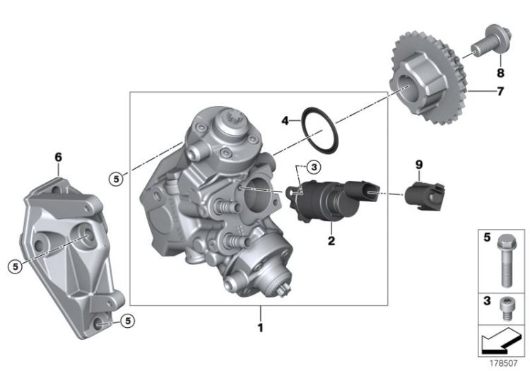 High-pressure pump ->51040114088