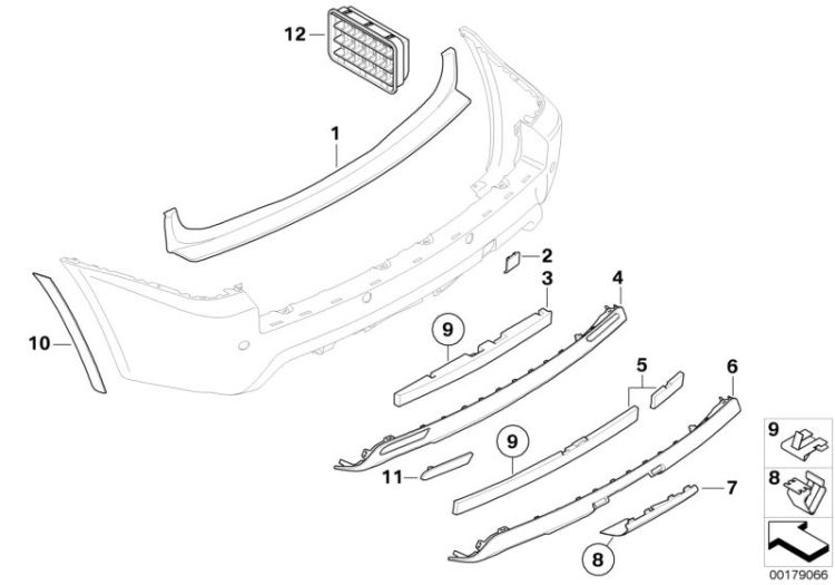 Mounting parts ->47789516043