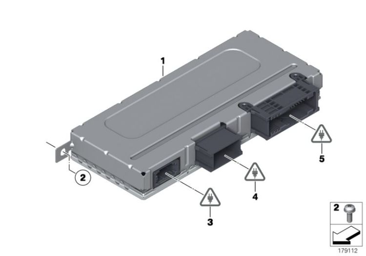 ECU, Central Gateway Module ->51261612350