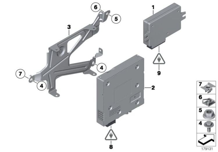 TV module / video switch ->51261651876