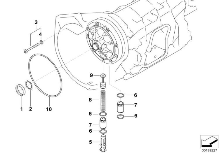 24201423388 Pipe Automatic transmission Individual transmission parts BMW 6er E24 E46 E39 E38 E85 >189227<, Tubo