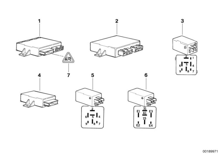 Body control units and modules ->47416610067