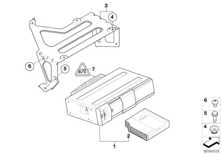 CD Wechsler / Halter ->50605651802