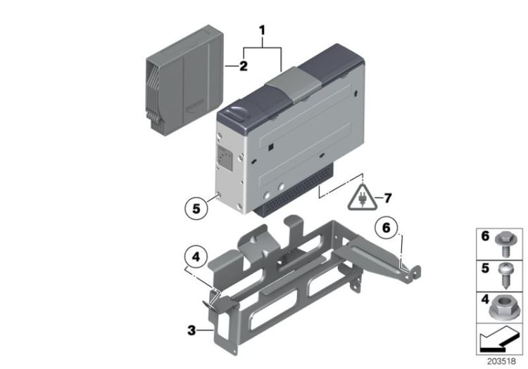 CD Changer/Bracket ->48480031273