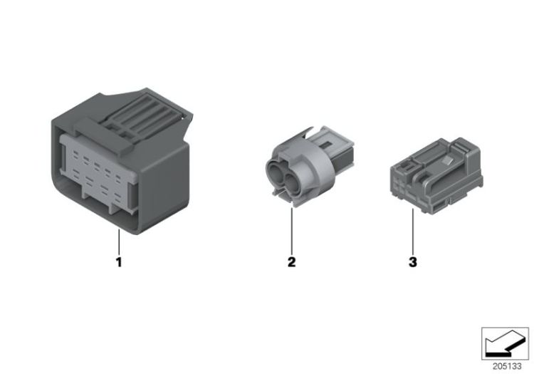 Socket housing MQS ->47738411291