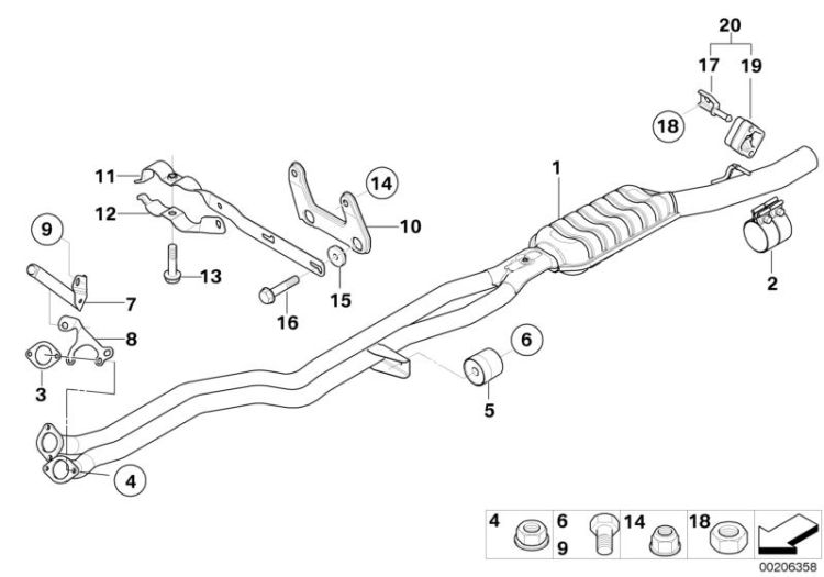 Front silencer ->47750180519