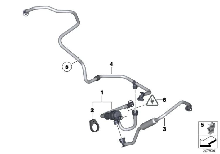 Fuel tank breather valve ->52633131358