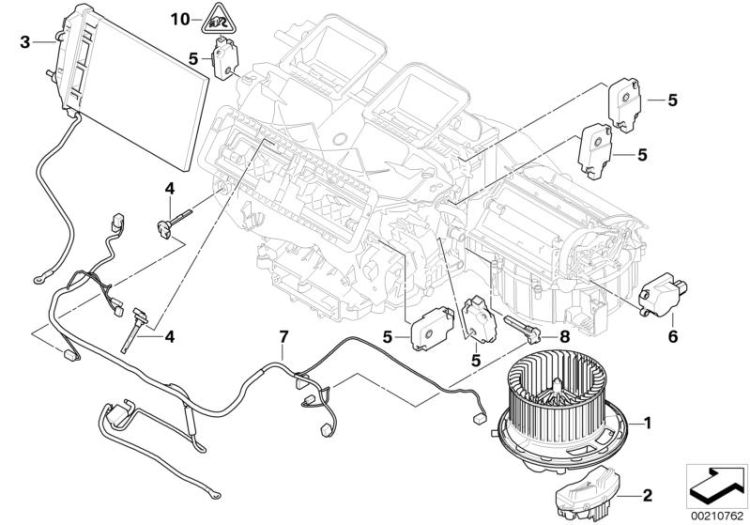 Electric parts for AC unit ->