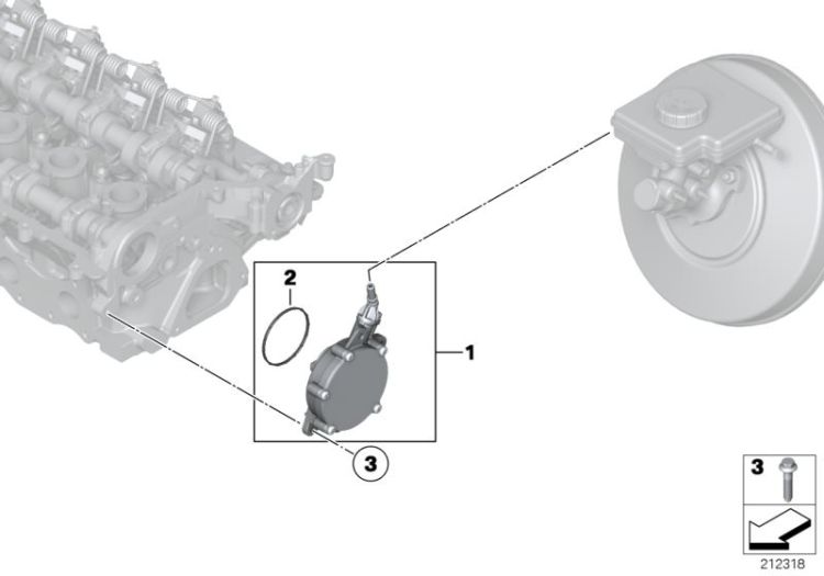 Vacuum pump with tubes ->52159114555