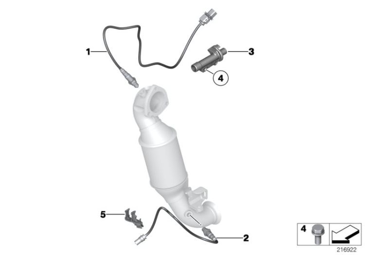 Lambda Probe Fixings ->50904180789