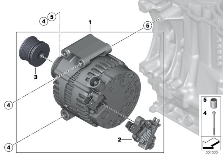 Generator 150A ->50618121402