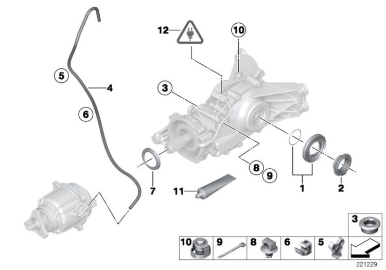 Rear-axle-drive parts ->50139331388