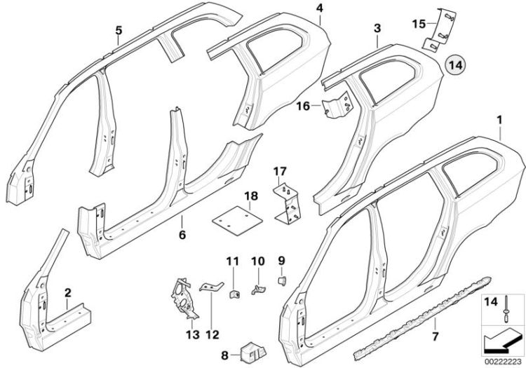 Side frame ->47750411547