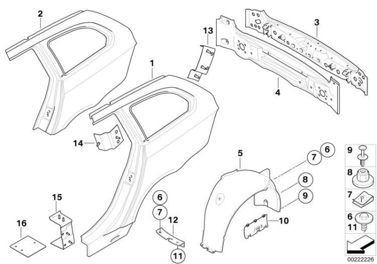 Side panel/tail trim ->47750411554