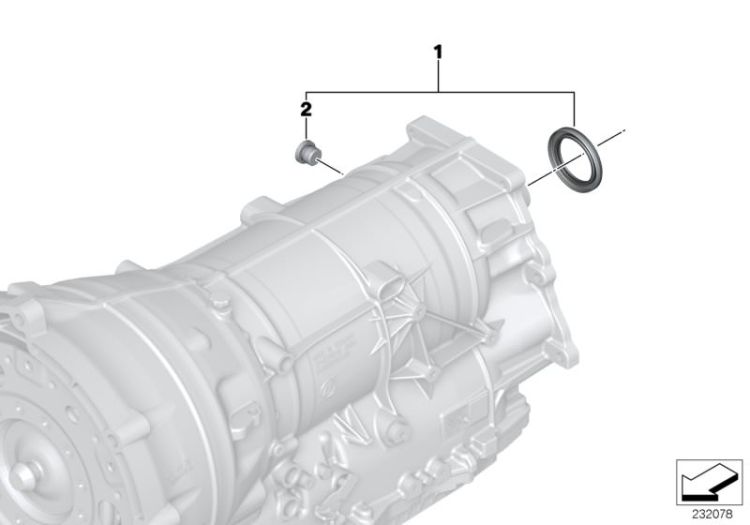 GA8HP70Z output all-wheel drive ->50904241244