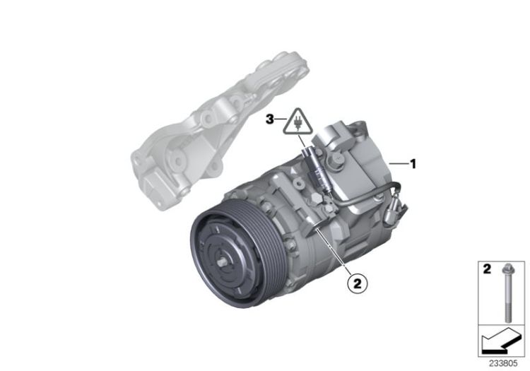 RP air conditioning compressor ->47765641482