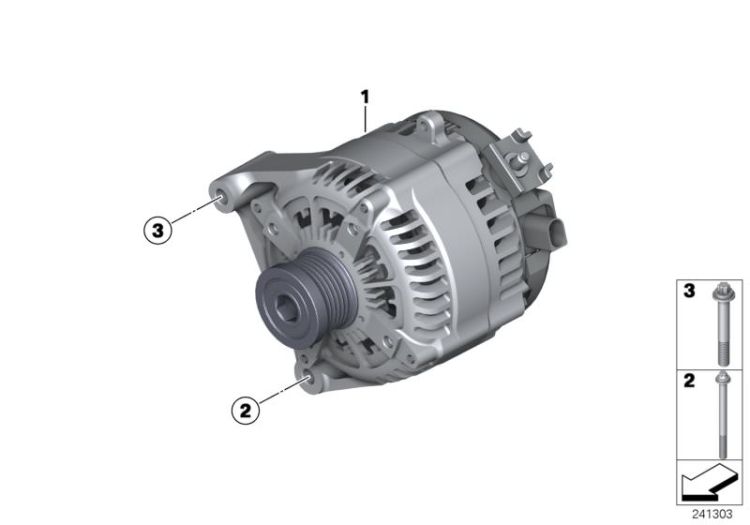 Alternator ->53261121647