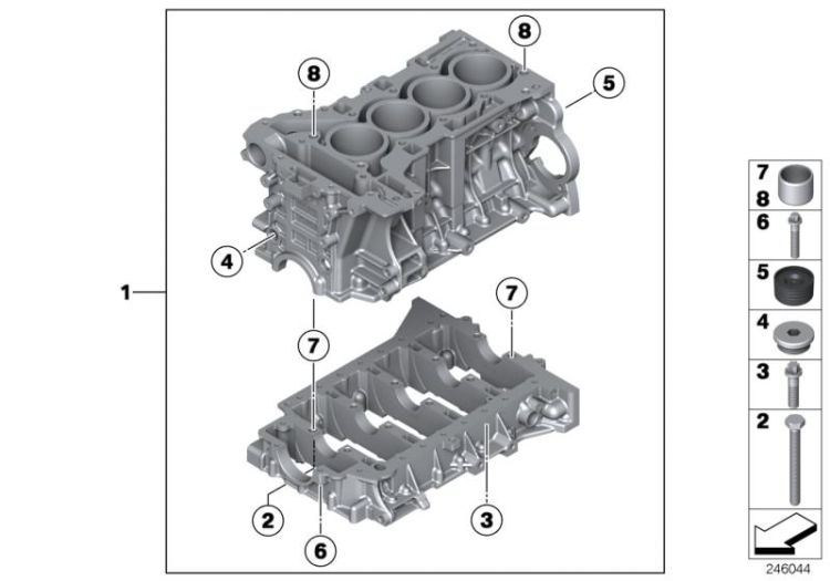 Engine block ->53261114759