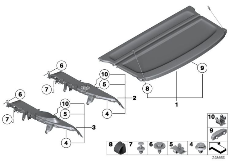 Rear window shelf ->51923517422