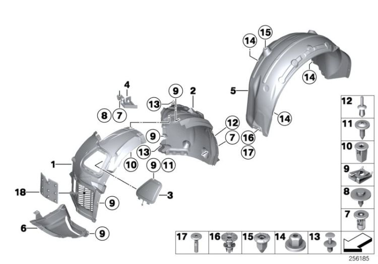 Wheelarch trim ->53598517871